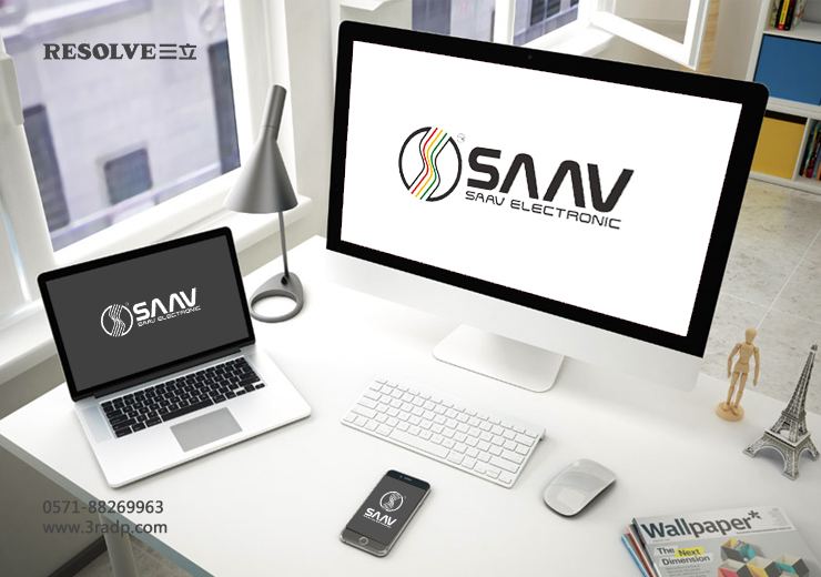 標志設(shè)計，LOGO設(shè)計杭州卅為(saav)電子有限公司
